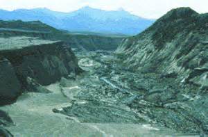 Picture of the 'Little Grand Canyon' , Toutle river valley